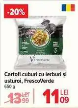 Carrefour Cartofi cuburi cu ierburi și usturoi, FrescoVerde Ofertă