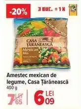 Carrefour Amestec mexican de legume Casa Țărănească Ofertă