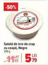 Carrefour Salată de icre de crap cu ceapă, Negro Ofertă