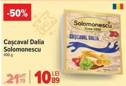 Carrefour Cașcaval Dalia Solomonescu Ofertă