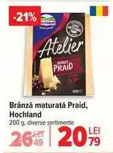 Carrefour Brânză maturată Praid Hochland Ofertă