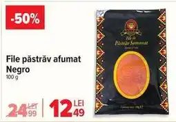 Carrefour File păstrăv afumat Negro Ofertă