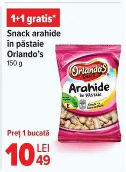 Carrefour Snack arahide în păstaie Orlando’s Ofertă