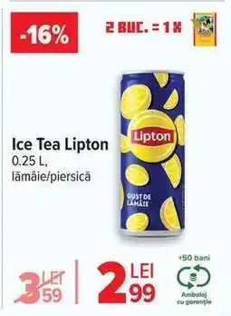 Carrefour Ice tea Lipton Ofertă