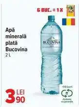 Carrefour Apă minerală plată Bucovina 2L Ofertă