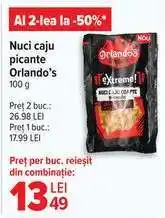 Carrefour Nuci caju picante Orlando's Ofertă