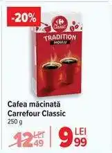 Carrefour Cafea măcinată Carrefour Classic Ofertă