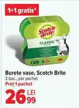 Carrefour Burete vase, Scotch Brite Ofertă