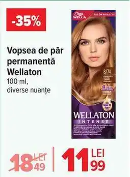 Carrefour Vopsea de păr permanentă, Wellaton Ofertă