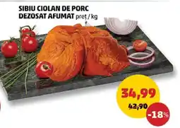 Penny Sibiu Ciolan de Porc Dezosat Afumat Ofertă
