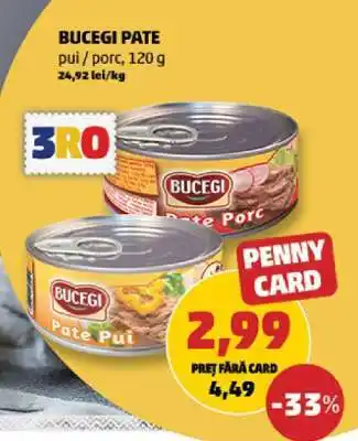 Penny BUCEGI Pate Ofertă