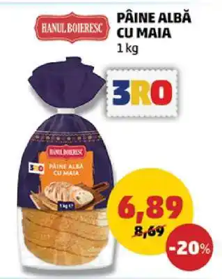 Penny Pâine Albă cu Maia Ofertă