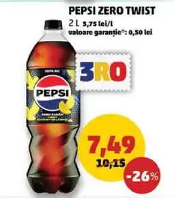 Penny Pepsi Zero Twist Ofertă