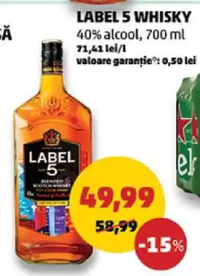 Penny LABEL 5 Whisky Ofertă