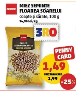 Penny Miez Semințe Floarea Soarelui Ofertă