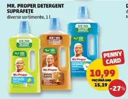 Penny MR. PROPER DETERGENT SUPRAFEȚE Ofertă
