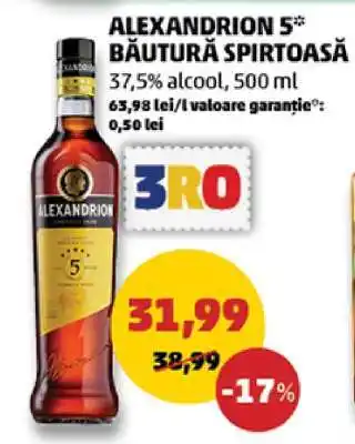 Penny ALEXANDRION 5* Băutură spirtoasă Ofertă