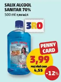 Penny SALIX ALCOOL SANITAR 70% Ofertă