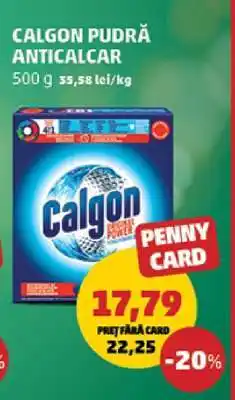 Penny Calgon Pudră Anticalcar Ofertă