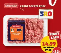Penny Carne Tocată Porc Ofertă