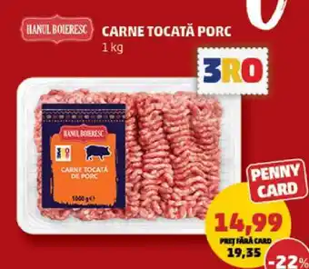 Penny Carne Tocată Porc Ofertă