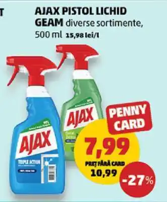 Penny AJAX PISTOL LICHID GEAM Ofertă
