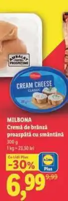 Lidl MILBONA Ofertă