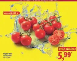 Lidl Roșii cocktail cu ciorchine Ofertă