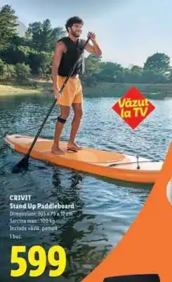 Lidl CRIVIT Stand Up Paddleboard Ofertă