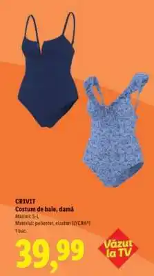 Lidl CRIVIT Costum de baie, damă Ofertă