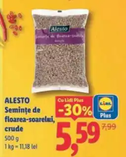 Lidl ALESTO Semințe de floarea-soarelui crude Ofertă