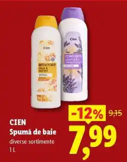 Lidl CIEN Spumă de baie Ofertă