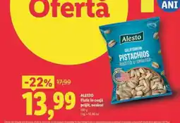 Lidl ALESTO Fistic în coajă prăjit, nesărat Ofertă
