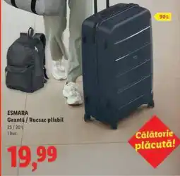 Lidl ESMARA Geantă / Rucsac pliabil Ofertă