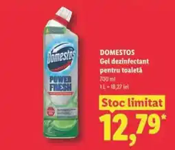 Lidl Domestos Gel dezinfectant pentru toaletă Ofertă