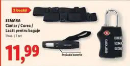 Lidl ESMARA Cântar / Curea / Lacăt pentru bagaje Ofertă