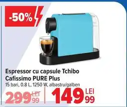 Carrefour Espressor cu capsule Tchibo Cafissimo PURE Plus Ofertă