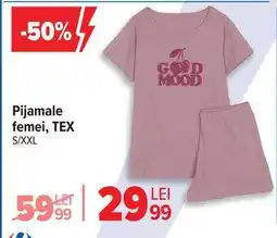 Carrefour Pijamale femei TEX Ofertă