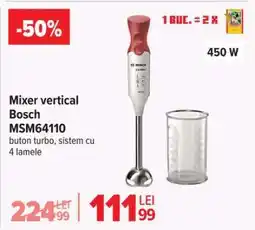 Carrefour Mixer vertical Bosch MSM64110 Ofertă