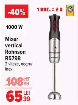 Carrefour Mixer vertical Rohnson R5798 Ofertă