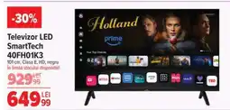 Carrefour Televizor LED SmartTech 40FH01K3 Ofertă