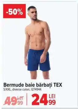 Carrefour Bermude baie bărbați TEX Ofertă