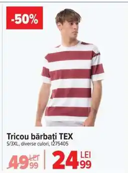 Carrefour Tricou bărbați, TEX Ofertă