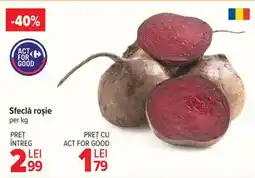 Carrefour Sfeclă roşie Ofertă