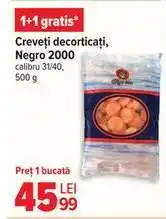 Carrefour Creveți decorticați Negro 2000 Ofertă