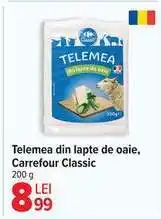 Carrefour Telemea din lapte de oaie Carrefour Classic Ofertă