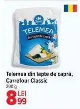 Carrefour Telemea din lapte de capră, Carrefour Classic Ofertă