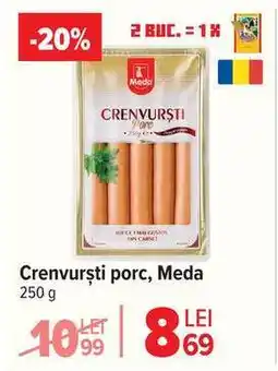 Carrefour Crenvurști porc, Meda Ofertă