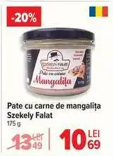 Carrefour Pate cu carne de mangalița Szekely Falat Ofertă