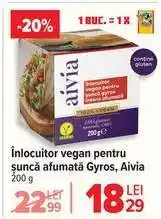 Carrefour Înlocuitor vegan pentru șuncă afumată, Gyros Aivia Ofertă